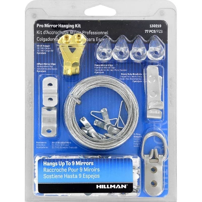 Hillman 77pc Pro Mirror Hanging Kit 14 Hillman 77pc Pro Mirror Hanging Kit - Image 14