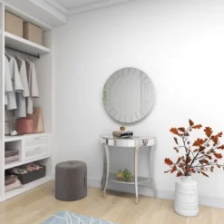 Set Of 2 Glam Fir Console Tables With Mirror White - Olivia & May 30 Set Of 2 Glam Fir Console Tables With Mirror White - Olivia & May -Umbra Home Decor Shop GUEST 02c99bd5 6543 4f68 abe6 97f252f14caa