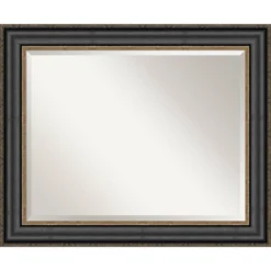 Thomas Bronze Framed Bathroom Vanity Wall Mirror Black - Amanti Art -Umbra Home Decor Shop GUEST 03ccd12b 0a87 4a4a a35b b3a384419a61