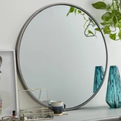 Contemporary Wall Mirror Gold - CosmoLiving By Cosmopolitan