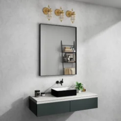 Organnice Black Frame Bathroom Vanity Mirror -Umbra Home Decor Shop GUEST 040b54a4 00d2 4083 afd8 cfd4e8e63121