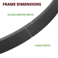 Kinger Home Sage 20" Round Modern Wall Mirror -Umbra Home Decor Shop GUEST 05091610 52a9 4e54 a6fa 46b1511f6a2f