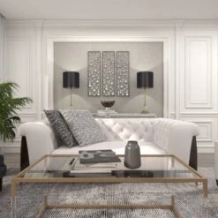 Metal Geometric Wall Decor With Round Mirror Accents Set Of 3 Black - Olivia & May -Umbra Home Decor Shop GUEST 064e00cf 76c3 4423 a5b5 d16a40c05bae