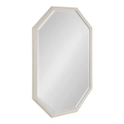 Oakhurst Octagon Wall Mirror White - Kate & Laurel All Things Decor -Umbra Home Decor Shop GUEST 064eec72 f226 4f16 8178 4716c79d10dd