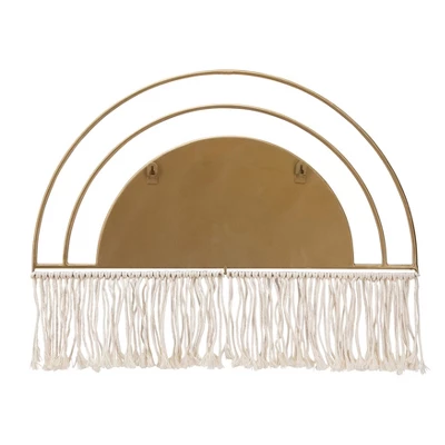 Stylish Decorative Large Wall Mirror With Bohemian-Inspired Arched Frame - Enhances Living Room, Bathroom Mirror, Or Bedroom Décor 3 Stylish Decorative Large Wall Mirror With Bohemian-Inspired Arched Frame - Enhances Living Room, Bathroom Mirror, Or Bedroom Décor - Image 3