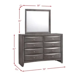 Madison Dresser And Mirror Set Gray - Picket House Furnishings -Umbra Home Decor Shop GUEST 081a6849 c92c 459c 8c6e 75983bc063f6