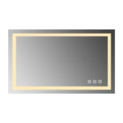 Organnice Frameless Anti-Fog Bathroom Vanity Mirror With Dimmable Light -Umbra Home Decor Shop GUEST 08b8ba8e 4319 4d53 add9 e2429858ecb0