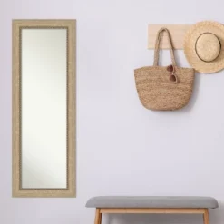 19" X 53" Non-Beveled Astor Champagne Full Length On The Door Mirror - Amanti Art -Umbra Home Decor Shop GUEST 096a1c8f dc4b 40d0 9131 cfcebbbec34c