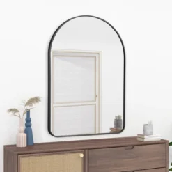 Yehudi Arch Wall Mirror For Bathroom 24"x 36" Inch Bathroom Mirror With Metal Frame Round Corner For Wall Decoration - The Pop Home 12 Yehudi Arch Wall Mirror For Bathroom 24"x 36" Inch Bathroom Mirror With Metal Frame Round Corner For Wall Decoration - The Pop Home -Umbra Home Decor Shop GUEST 0979b7a3 6a20 499e 8680 98c84c282c92