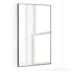 Bowen 65 In. X 30 In. Aluminum Alloy Modern & Minimalist Oversize Wall Mirror-The Pop Maison