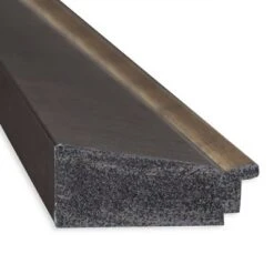 41" X 29" Non-Beveled Lined Bronze Wall Mirror - Amanti Art