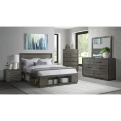 Hollis 7 Drawer Dresser And Mirror Set Gray - Picket House Furnishings -Umbra Home Decor Shop GUEST 0a96beb8 0197 4aaf a9ff c654143a404c