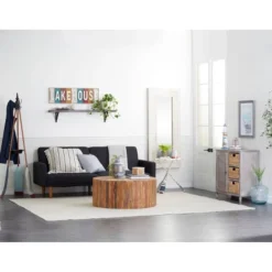 Rectangle Farmhouse Wood Wall Mirror White - Olivia & May -Umbra Home Decor Shop GUEST 0be56686 74fc 45fc add5 d754104f90f3