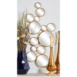 Metal Bubble Cluster Wall Mirror Gold - CosmoLiving By Cosmopolitan -Umbra Home Decor Shop GUEST 0c34e5ba 7128 48b0 b521 6fa7416849b5