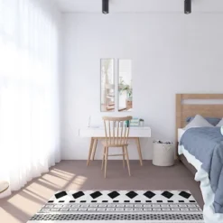 Set Of 2 Kayla 33.01" X 9.57" DIY Three In One Makeup Mirror Rectangle Metal Framed Decorative Wall Mirror-The Pop Home -Umbra Home Decor Shop GUEST 0d97704f c654 464c 9d76 3e8c6e951e98