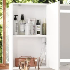 Famapy 43"W Large Vanity Table 9-Drawer Vanity Set With Crystal Pulls And Versatile Mirror Lighting -Umbra Home Decor Shop GUEST 0f6f0ab6 9af9 4c2a 9bde 2e746ad0e25b