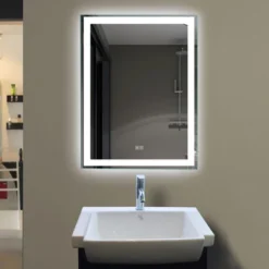 Nadia LED Bathroom Mirror Wall-Mounted Vanity Mirror With Anti Fog Makeup Mirror With Lights - The Pop Home -Umbra Home Decor Shop GUEST 11dd92d9 1df9 41af 8db9 6b11fabac18c