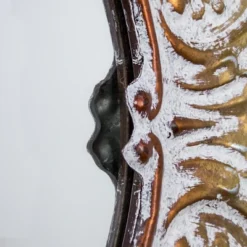 25" X 25" Metal Framed Decorative Wall Vanity Accent Mirror Baroque Style Gold Bronze - American Art Decor -Umbra Home Decor Shop GUEST 1424b203 cbb7 4e9d b488 a47f3d8b8a44