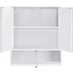 Costway Bathroom Cabinet Medicine Cabinet Double Mirror Door Wall Mount Storage Wood Shelf White -Umbra Home Decor Shop GUEST 14254662 b6fe 4467 a7d5 9b49d0bc90eb