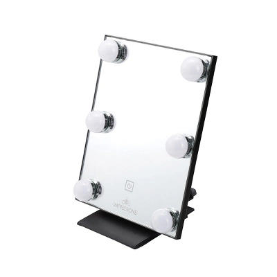 Impressions Vanity Lumière Touch Pad Mini LED Makeup Mirror 15 Impressions Vanity Lumière Touch Pad Mini LED Makeup Mirror - Image 15