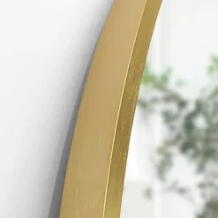 Muselady Glam Style Arch-Crowned Top Full Length Floor Mirror With Standing -The Pop Home -Umbra Home Decor Shop GUEST 1610a2f2 6873 487a 94f6 40c2f77934ff