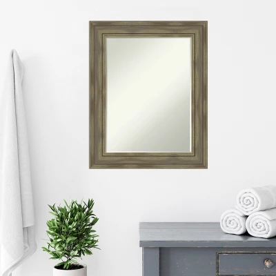 Amanti Art Alexandria Petite Bevel Wood Bathroom Wall Mirror 7 Amanti Art Alexandria Petite Bevel Wood Bathroom Wall Mirror - Image 7