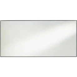 Noble Park Aryn Rectangular Vanity Accent Wall Mirror Modern Matte Black Iron Frame 20" Wide For Bathroom Bedroom Living Room Office House Entryway -Umbra Home Decor Shop GUEST 199bf56f e90d 4e75 b3ba 256a8b851a08