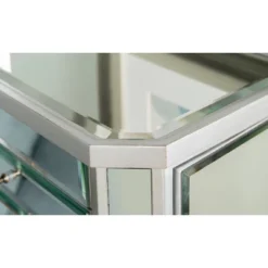 Aislin Jewelry Armoire Mirror/Silver - Powell Company -Umbra Home Decor Shop GUEST 1b0b5806 6818 40f1 9df2 a6a8ababf87d