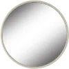 Uttermost Ranchero White Rope 42 1/2" Round Oversized Wall Mirror