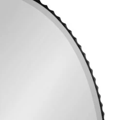 23"x32" Elmora Fluted Oval Wall Mirror - Kate & Laurel All Things Decor