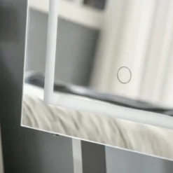 HOMCOM Floor Standing Jewelry Cabinet With LED Light, Lockable Jewelry Organizer With Full-Length Mirror, And 4 Adjustable Angles -Umbra Home Decor Shop GUEST 1d2f77c7 7d10 4707 8911 81372540e2ba