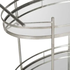 Dante Bar Cart - Silver/Mirror - Safavieh -Umbra Home Decor Shop GUEST 1e1cf7d6 ae29 4bfb 9a44 93dd73361612