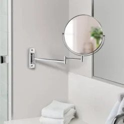 8" Cosmo Double Sided Wall Mount Magnifying Vanity Mirror Chrome - Better Living Products -Umbra Home Decor Shop GUEST 1e48e1cd cd0c 4212 a2d6 fa1ab516dd6e