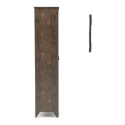 2pc Doney Armoire And Led Mirror Set Reclaimed Oak - MiBasics -Umbra Home Decor Shop GUEST 1f060939 b84b 4eaf 8d0b 3c8f1cd58583