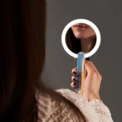 LuMee Studio Compact LightUp Hand Mirror - Iridescent