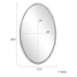 Simone Oval Mirror - Howard Elliott -Umbra Home Decor Shop GUEST 2124b05c 932b 4bd2 b800 8d8b62e78d35