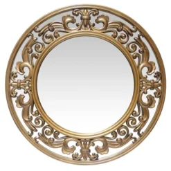 23.5" Victoria Round Wall Mirror - Infinity Instruments -Umbra Home Decor Shop GUEST 218739fe f533 4a1e 9cd5 21e991fcef60