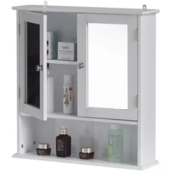 Basicwise Mirror Wall Mounted Cabinet For The Bathroom And Vanity With Adjustable Shelves -Umbra Home Decor Shop GUEST 239aa3ba 80d5 454e bd7d e96b9edd0f76