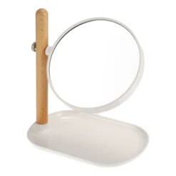 Unique Bargains Home Vanity Rotatable 1X/3X Magnifying Cosmetic Mirror With Storage Tray -Umbra Home Decor Shop GUEST 25133978 95da 4011 97df 9a3459d91f96