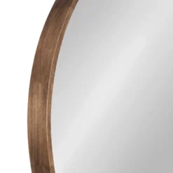 22" Colfax Round Wall Mirror Natural - Kate & Laurel All Things Decor -Umbra Home Decor Shop GUEST 260e6b69 00b1 4df8 83a8 2d0056565b4a
