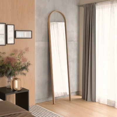 Bellwood Leaning Mirror Natural - Umbra 5 Bellwood Leaning Mirror Natural - Umbra - Image 5