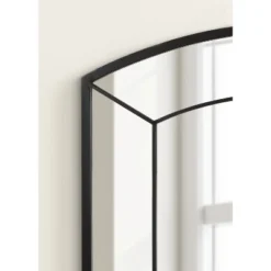 Kate & Laurel All Things Decor 36"x27" Gervais Arch Wall Mirror Black -Umbra Home Decor Shop GUEST 26b7d7fb 0127 411f a360 5ec1cff931fe
