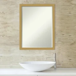 Grace Brushed Narrow Petite Bevel Bathroom Wall Mirror -Umbra Home Decor Shop GUEST 26d26367 2e63 46d0 b9b7 1fe2847e4b82
