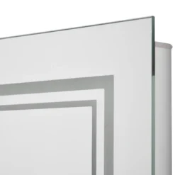 Kleankin 32" X 24" LED Bathroom Mirror, Lighted Vanity Mirror, Wall Mounted With Smart Touch, Horizontally And Vertically, Waterproof, Plug-in, Silver -Umbra Home Decor Shop GUEST 27a8a6bd 3350 4413 9819 e3b17faefa47