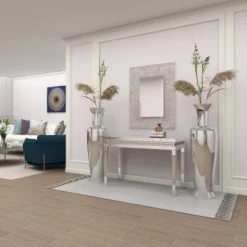 Glam Mirror And Wood Console Table Gold - Olivia & May -Umbra Home Decor Shop GUEST 282f7a0f 8a15 4183 ae62 9f0aa98ab79f