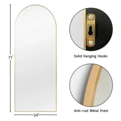 24" Width X 71" Height Muse Full Length Accent Mirror-The Pop Home -Umbra Home Decor Shop GUEST 286dfbfb 41b5 4cc8 8f43 a5dcc2cf6626