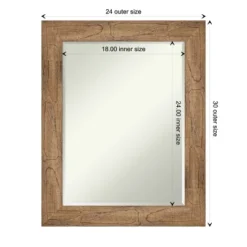 Amanti Art Owl Brown Petite Bevel Wood Bathroom Wall Mirror 29.5 X 23.5 In. -Umbra Home Decor Shop GUEST 2a8b5eb0 f96e 4ffe 8c3e b82add545184