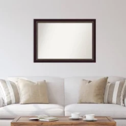 40" X 28" Non-Beveled Signore Bronze Wood Wall Mirror - Amanti Art -Umbra Home Decor Shop GUEST 2b5e0850 07ef 4128 b348 37c2ef7797be