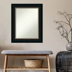 25" X 31" Non-Beveled Paragon Bathroom Wall Mirror Bronze - Amanti Art -Umbra Home Decor Shop GUEST 2c4f7d90 9c55 4bee b9e6 f2a9473f8c54