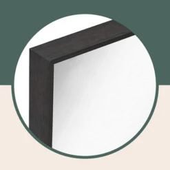 Hamilton Hills 22" X 30" Metal Brushed Black Rectangular Mirror -Umbra Home Decor Shop GUEST 2cbe024f bd17 41e2 b537 2b3a0f5fdb06